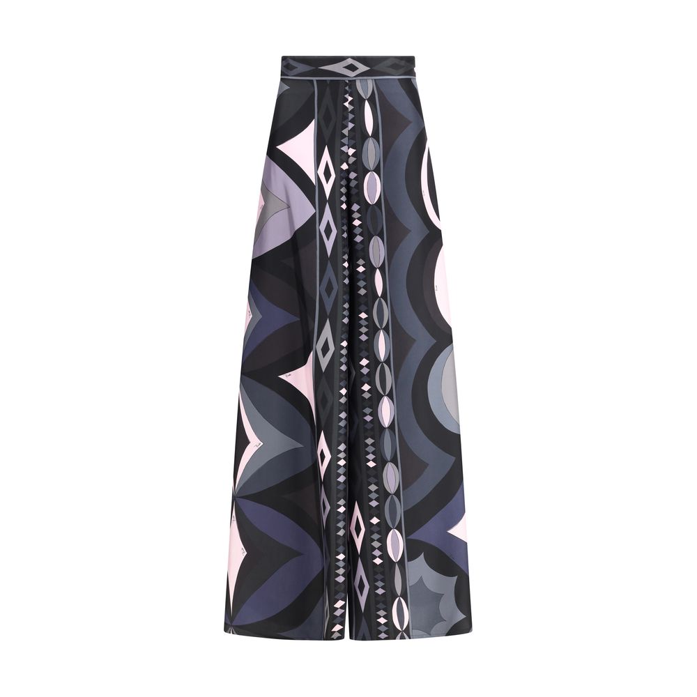 Emilio Pucci Silk wide leg Pants
